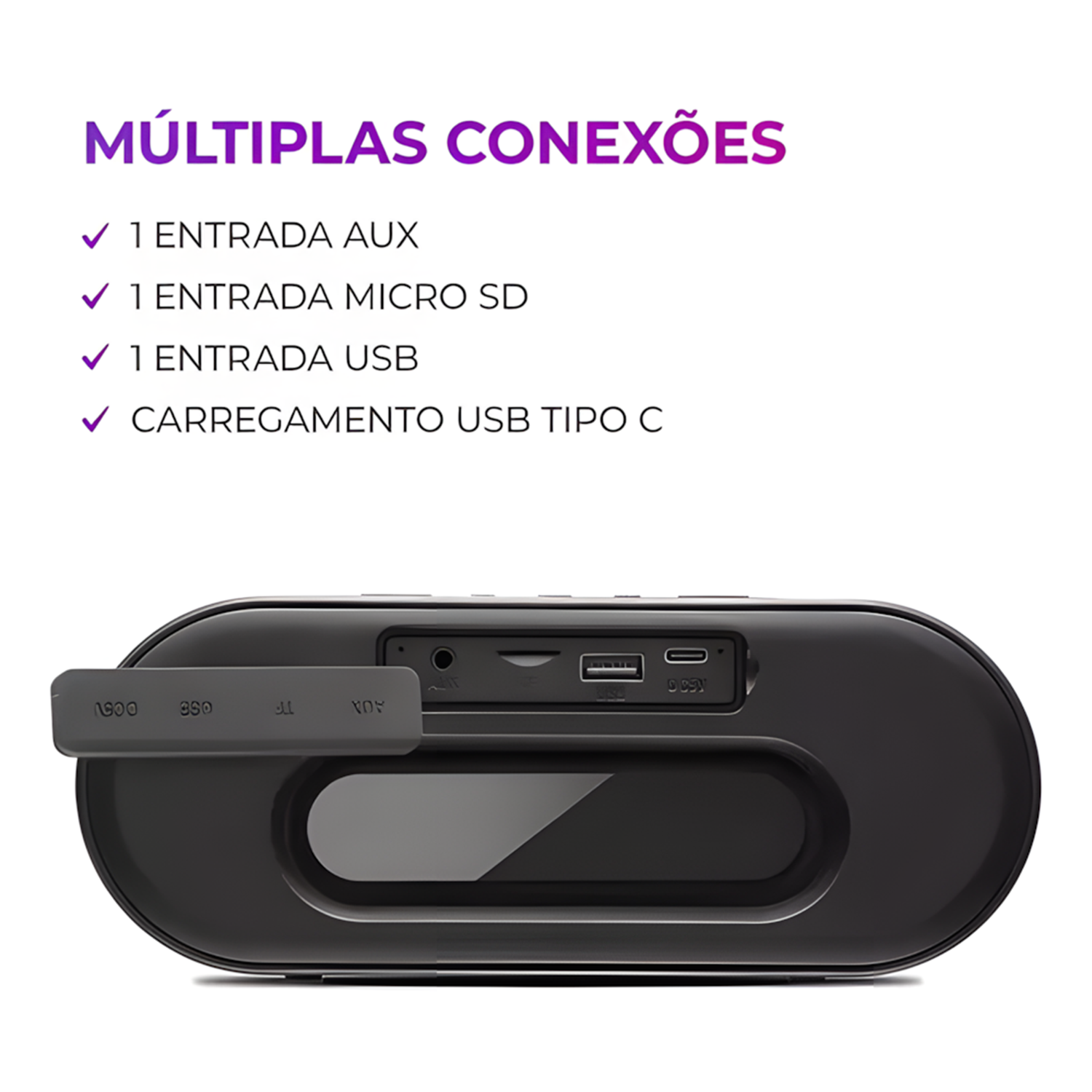 Caixa De Som Aiwa Peaker Bluetooth Awssp01 20w Bivolt Caixa De Som Aiwa Peaker Bluetooth Awssp01 20w Bivolt